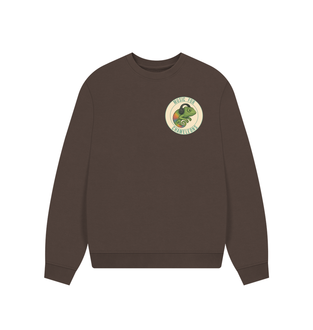 Chocolate Printed Sweater