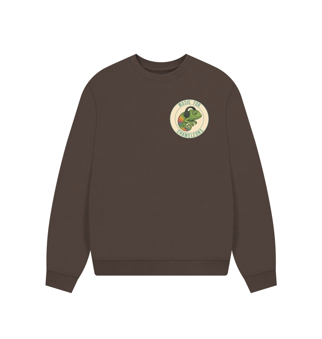 Chocolate Printed Sweater