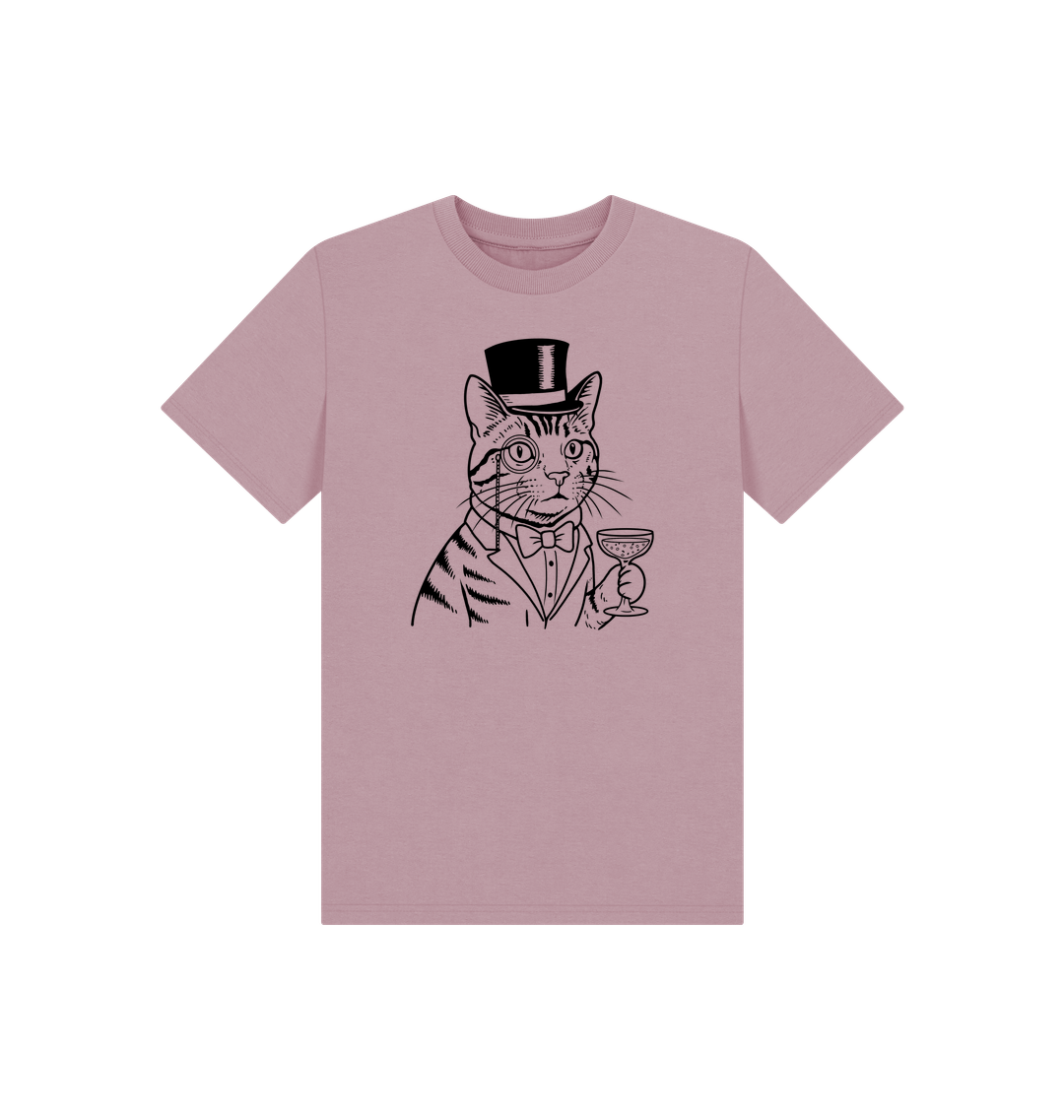 Mauve Printed Kids T-Shirt