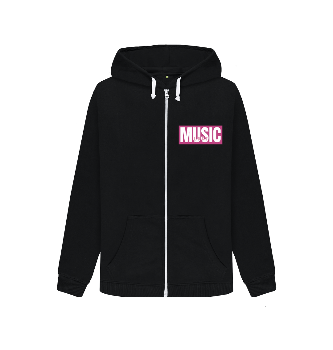 Black Zip hoody