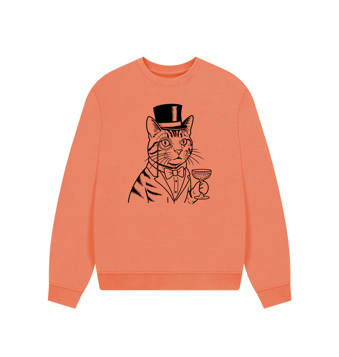 Apricot Printed Sweater