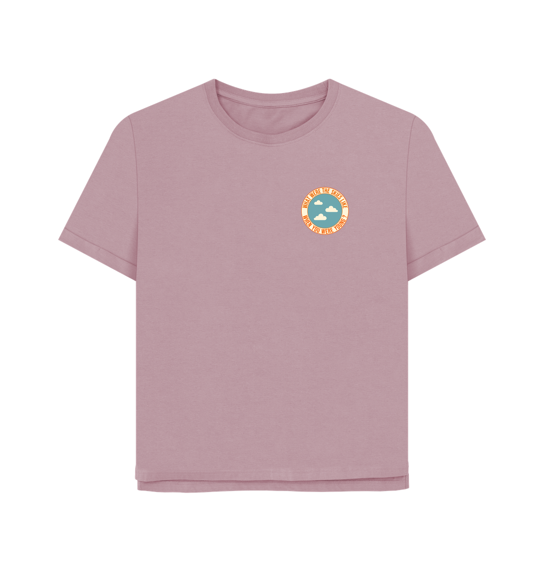 Mauve Printed T-shirt