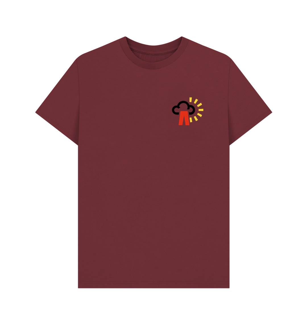 Red Wine Printed T-shirt
