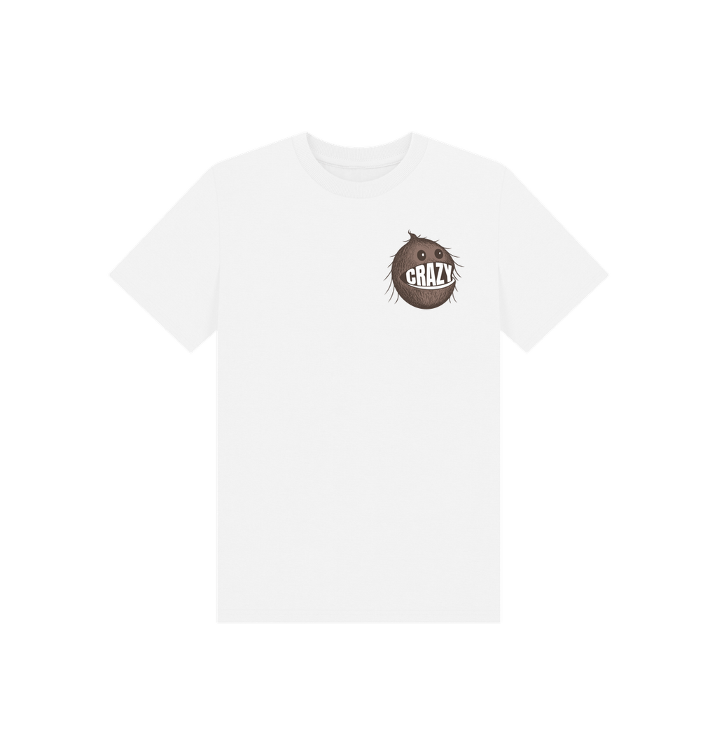 White Printed Kids T-Shirt
