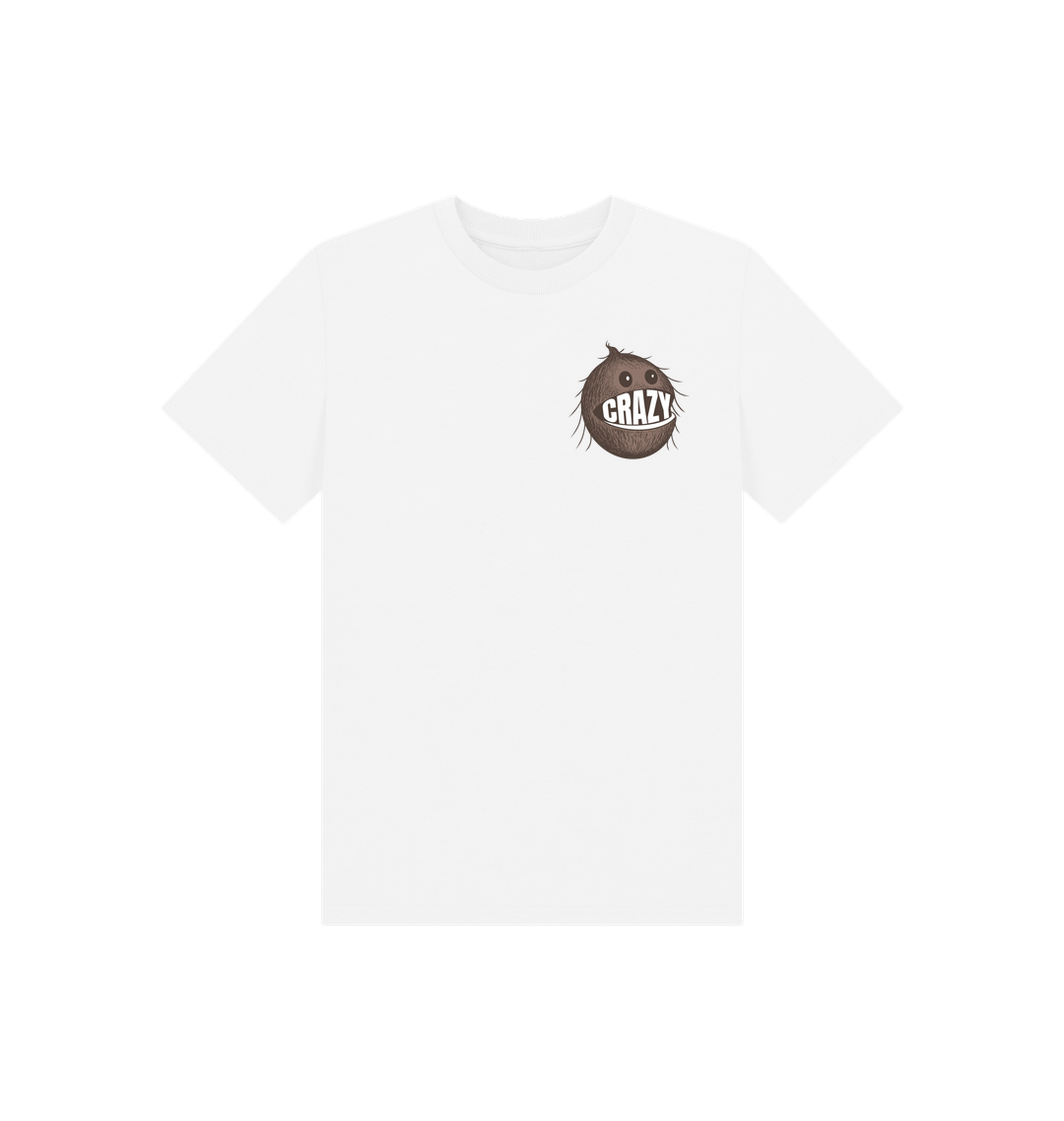 White Printed Kids T-Shirt