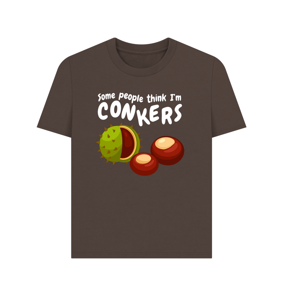 Chocolate Printed T-shirt Front