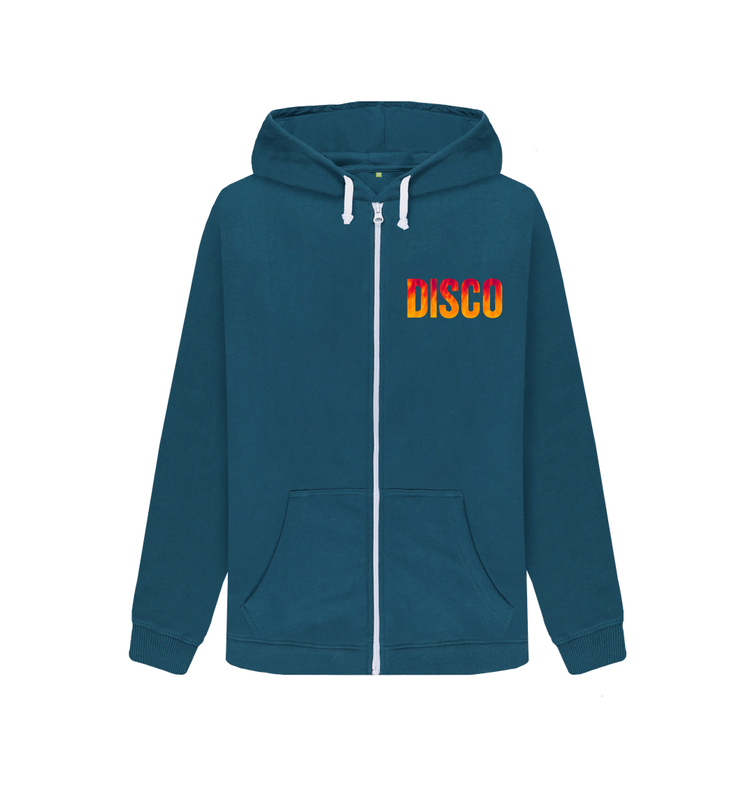 Denim Blue Zip hoody