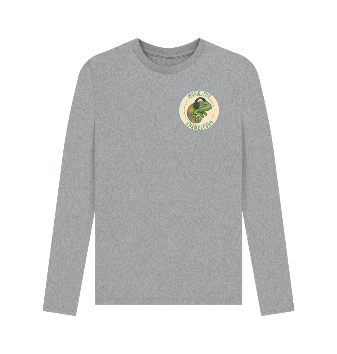 Athletic Grey Printed Long Sleeve T Shirt