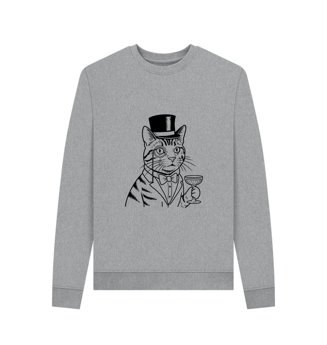 Light Heather Printed Sweater