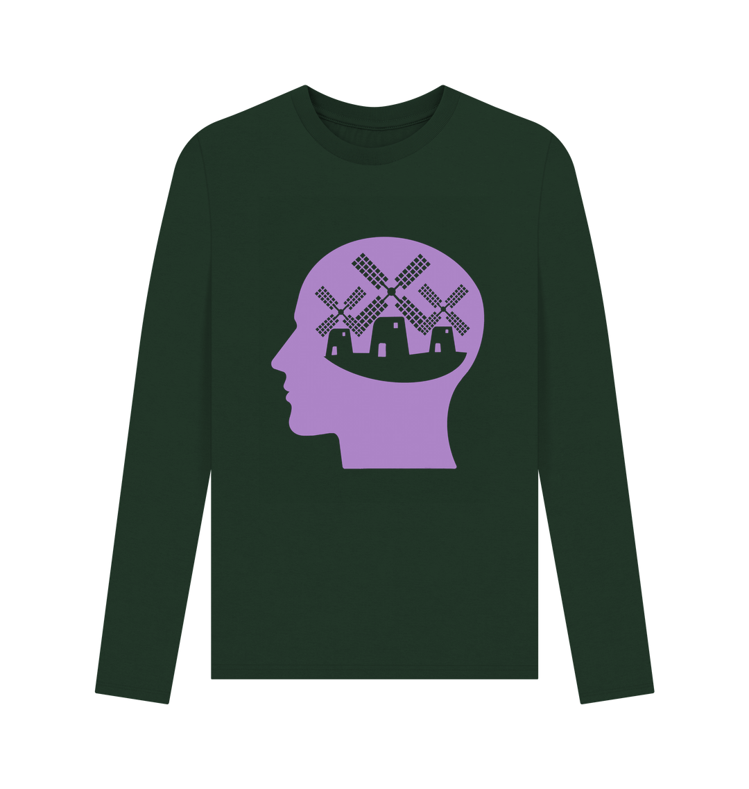 Evergreen Printed Long Sleeve T Shirt