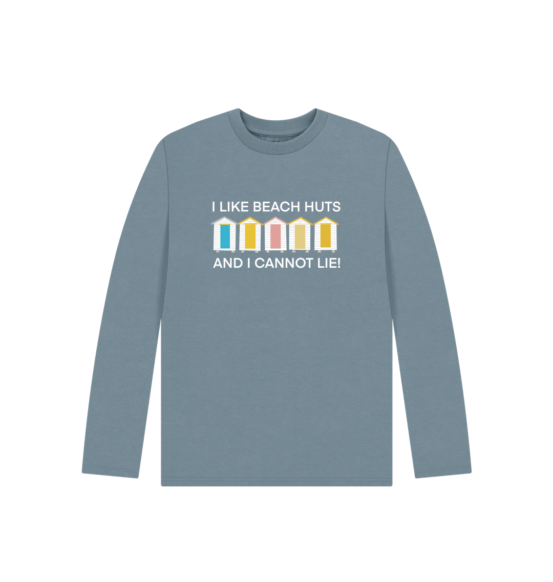 Stone Blue Printed Kids T-Shirt