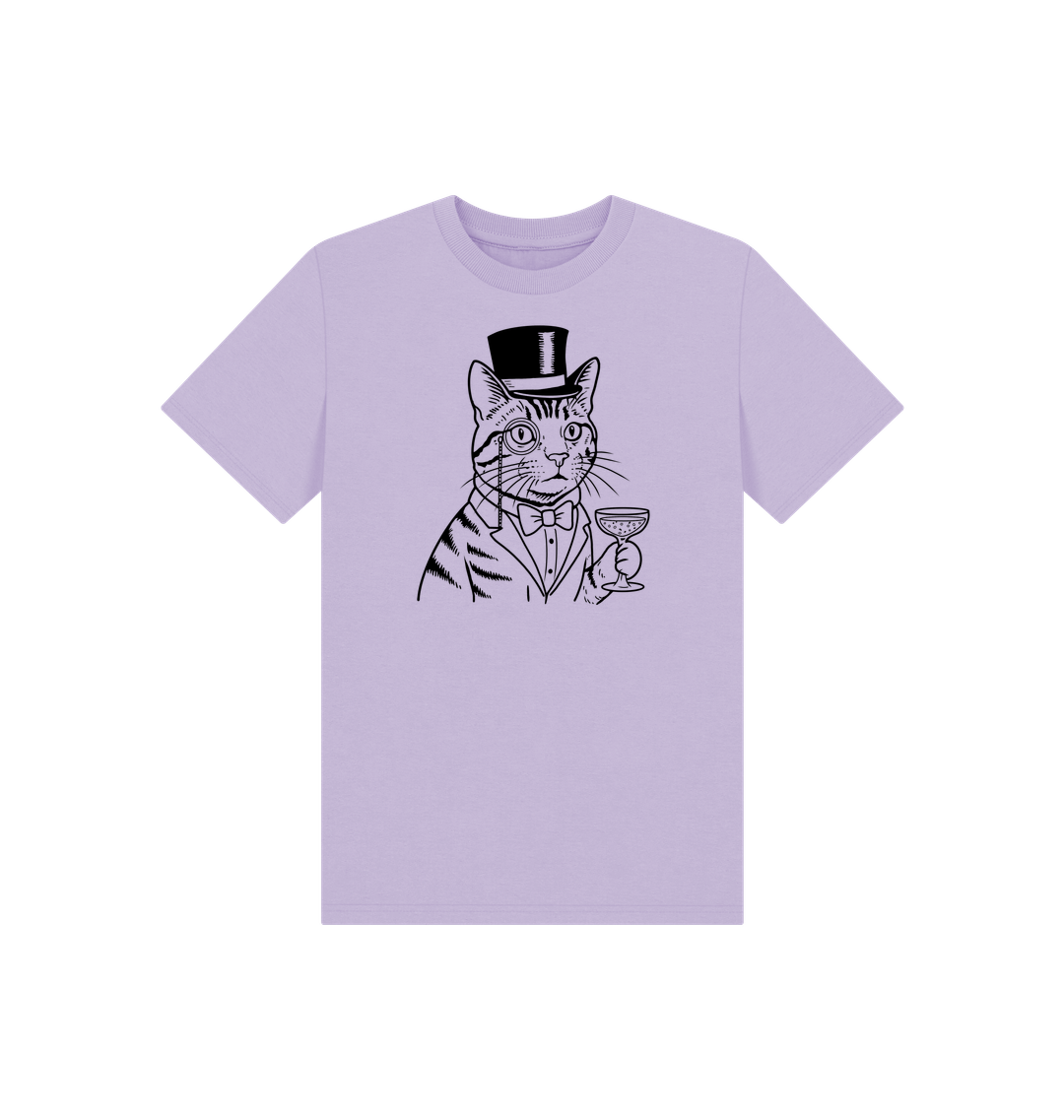Soft Lilac Printed Kids T-Shirt