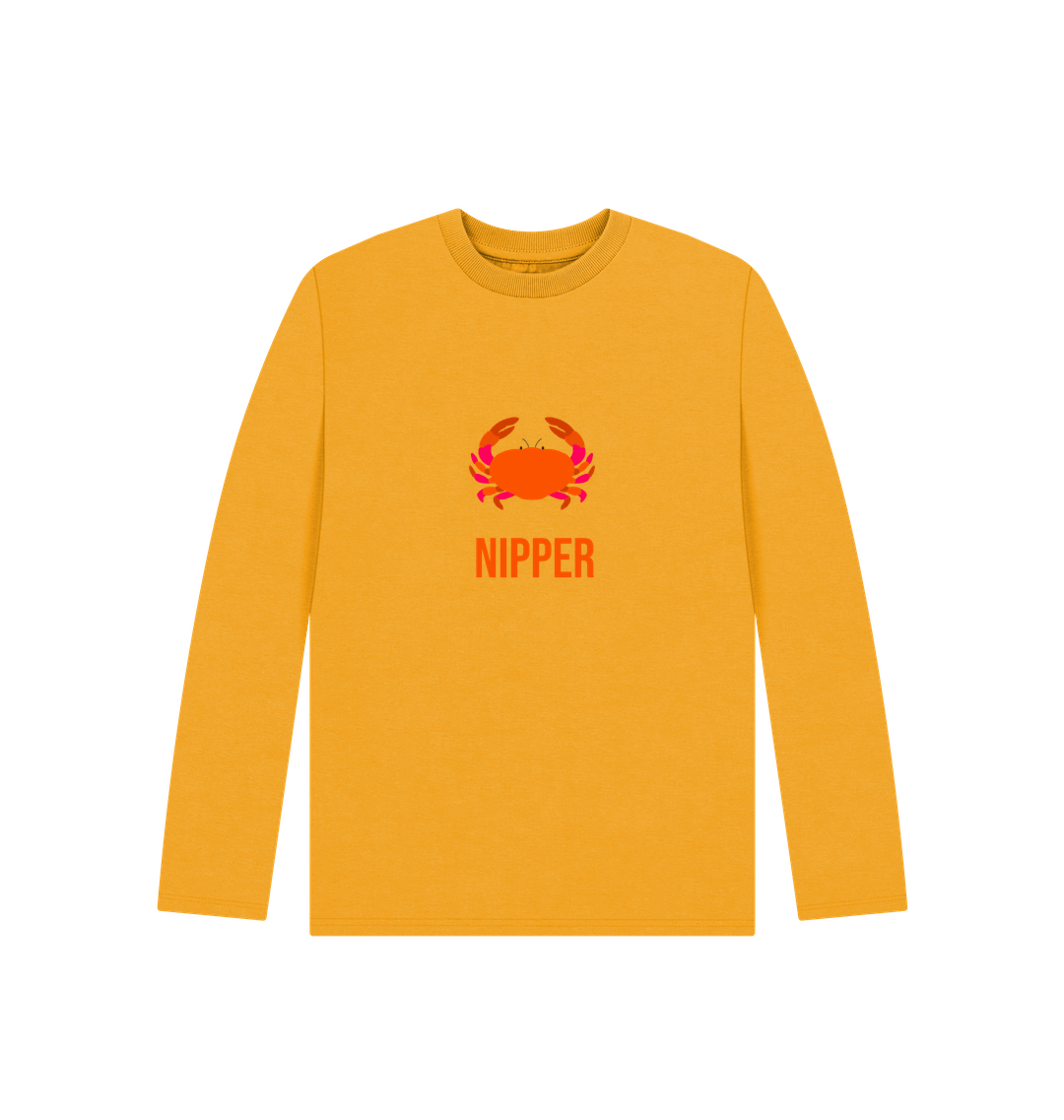 Mustard Printed Kids T-Shirt