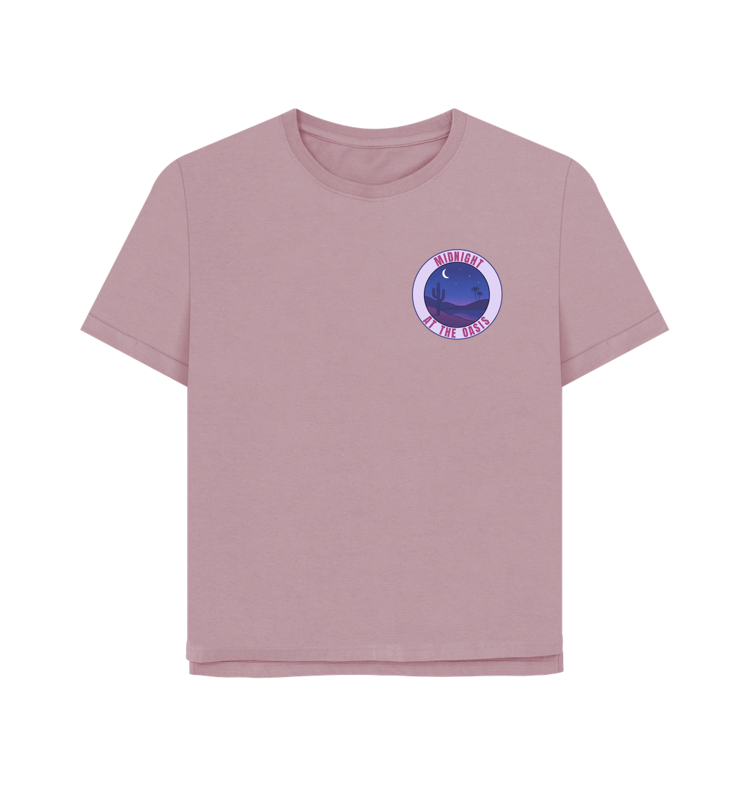Mauve Printed T-shirt