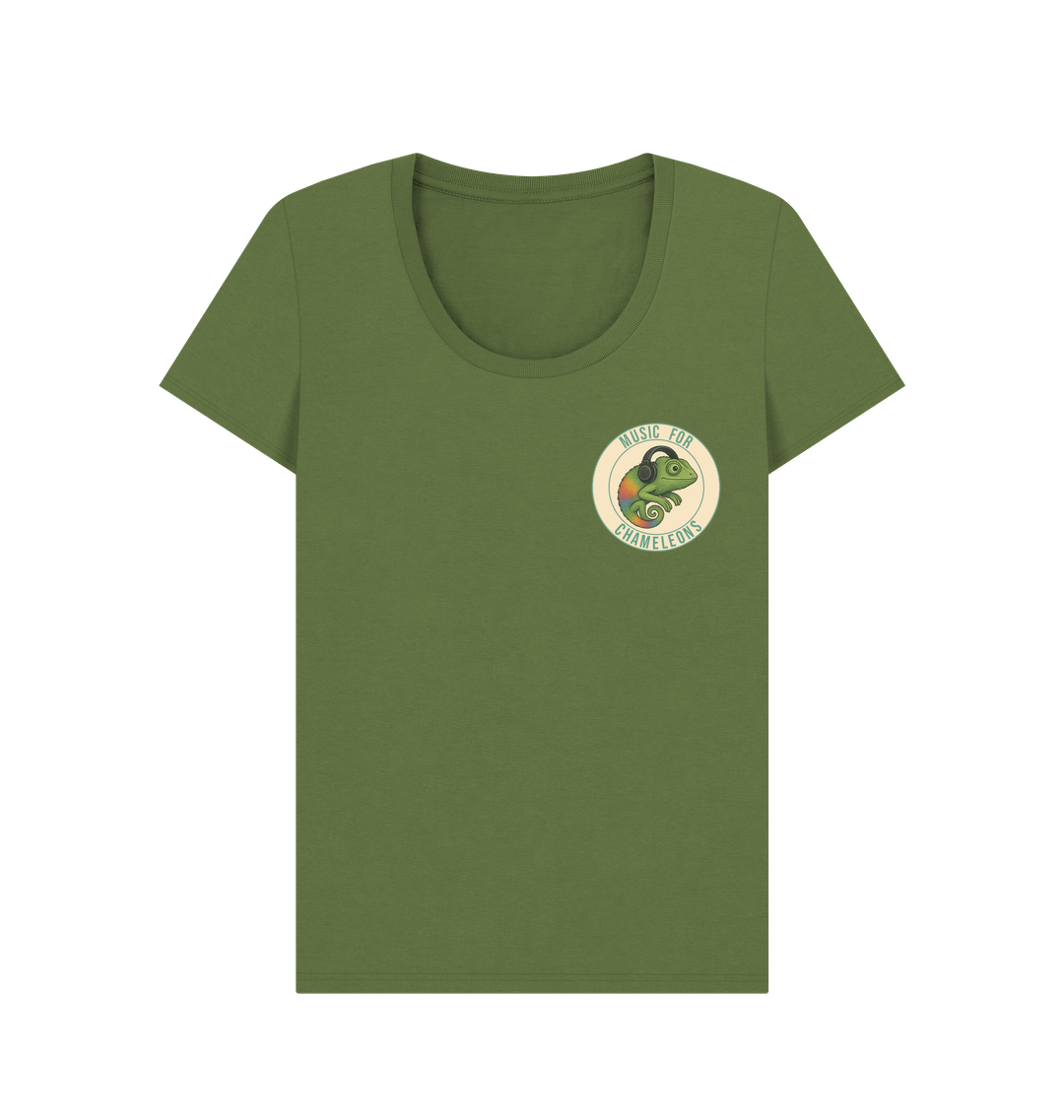 Khaki Printed T-shirt