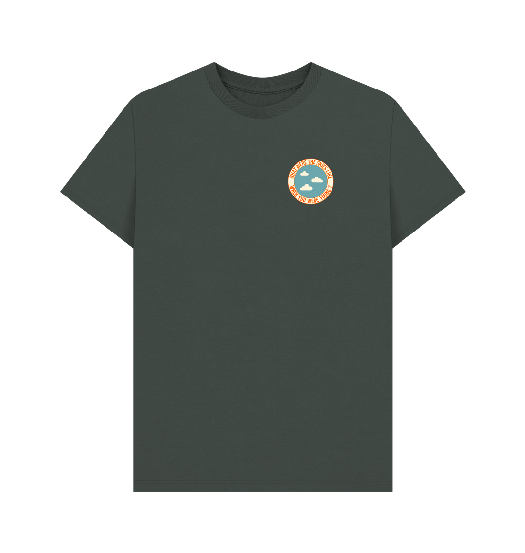 Dark Grey Printed T-shirt