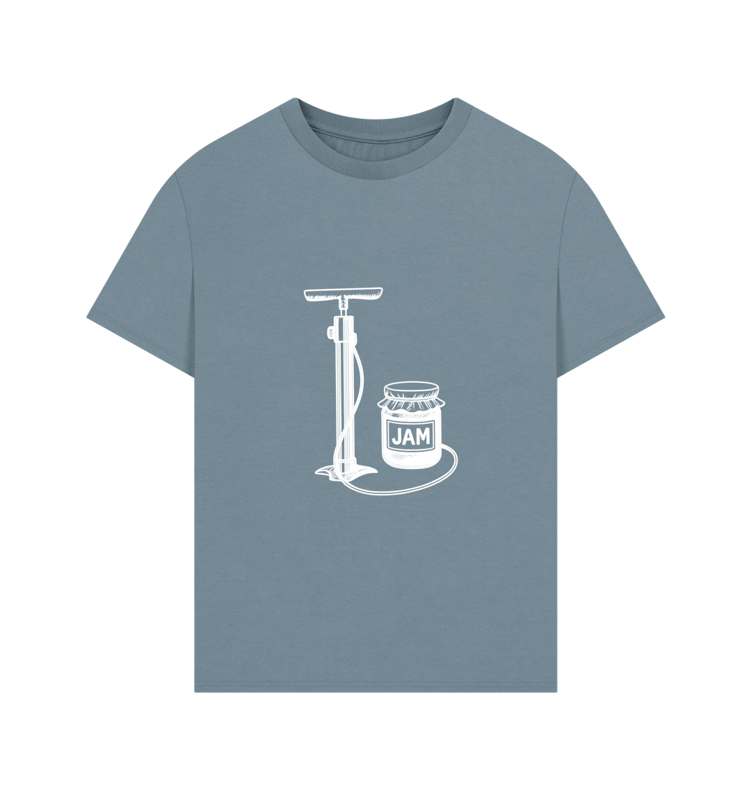 Stone Blue Printed T-shirt