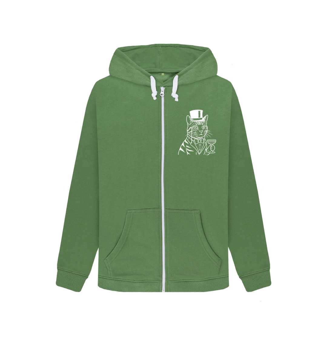 Sage Green Zip hoody