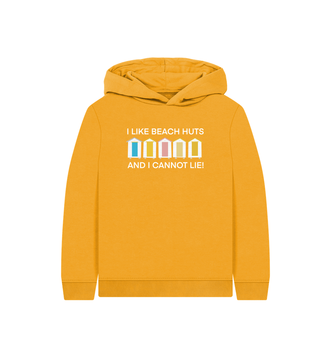 Mustard Printed Kids Hoodie