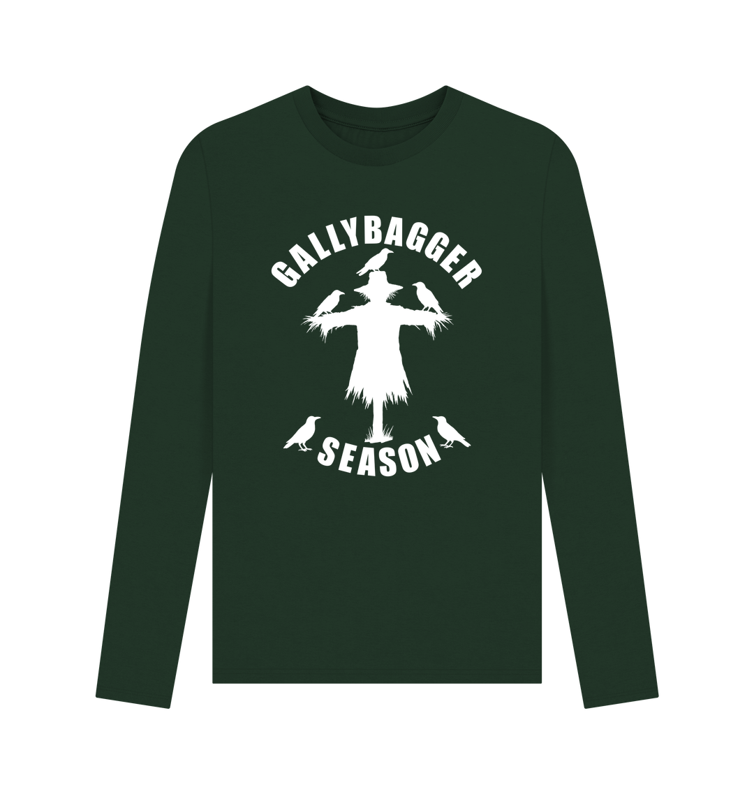 Evergreen Printed Long Sleeve T Shirt Front