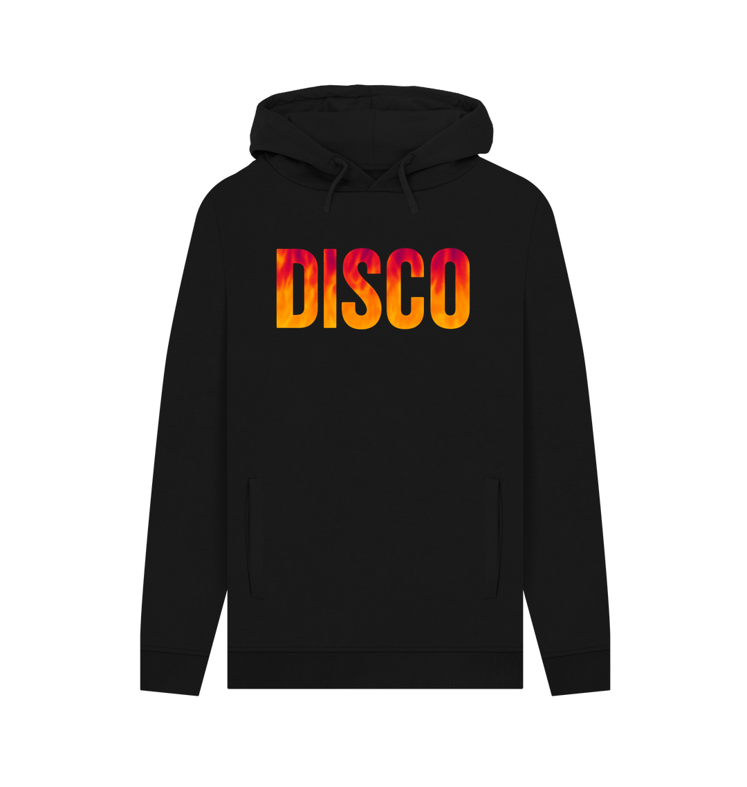 Black Printed Hoody