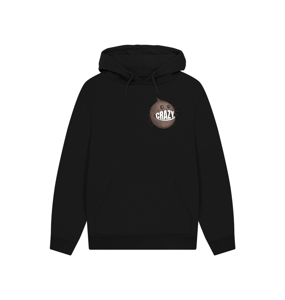 Black Printed Hoody