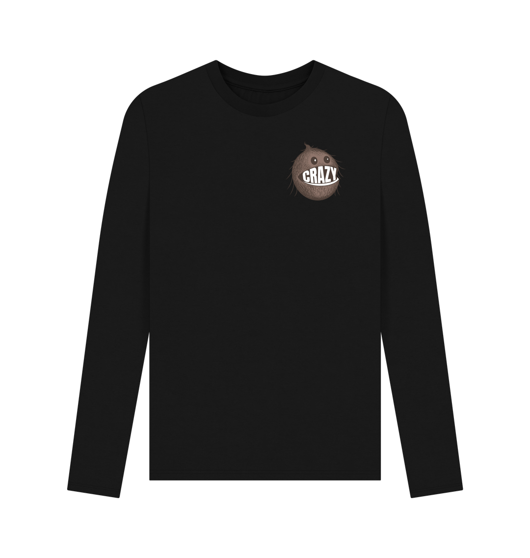 Black Printed Long Sleeve T Shirt
