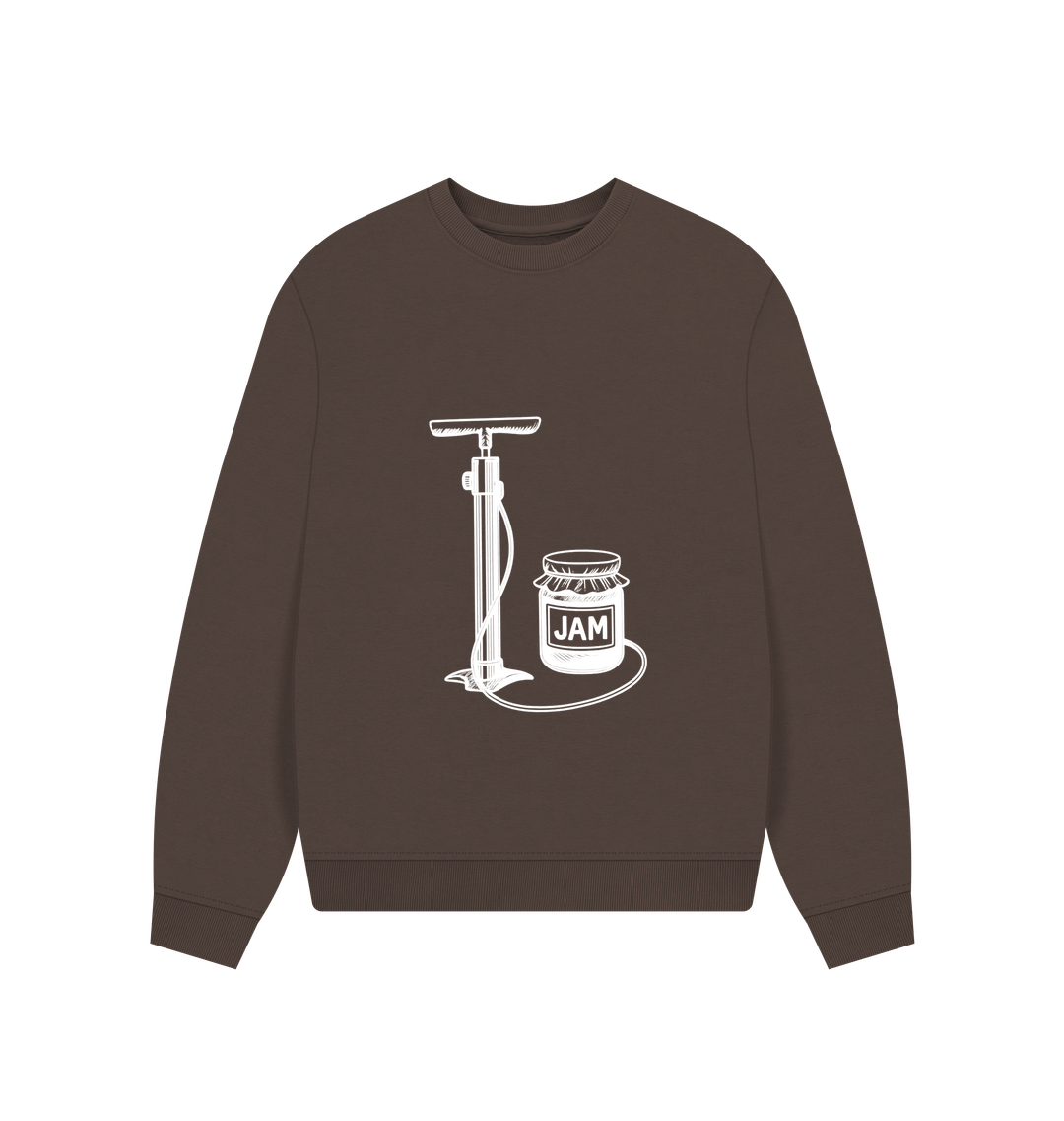 Chocolate Printed Sweater
