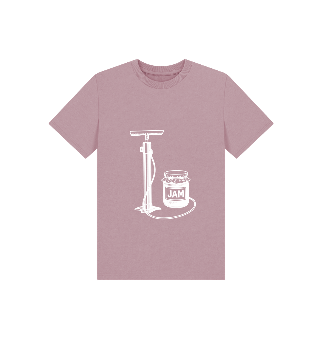 Mauve Printed Kids T-Shirt