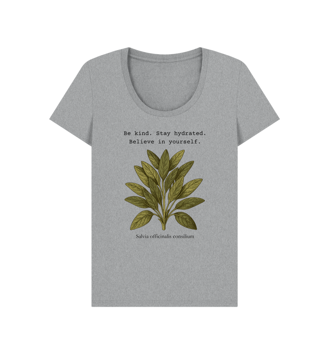 Athletic Grey Printed T-shirt