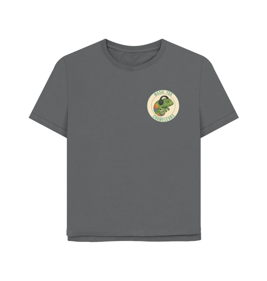 Slate Grey Printed T-shirt