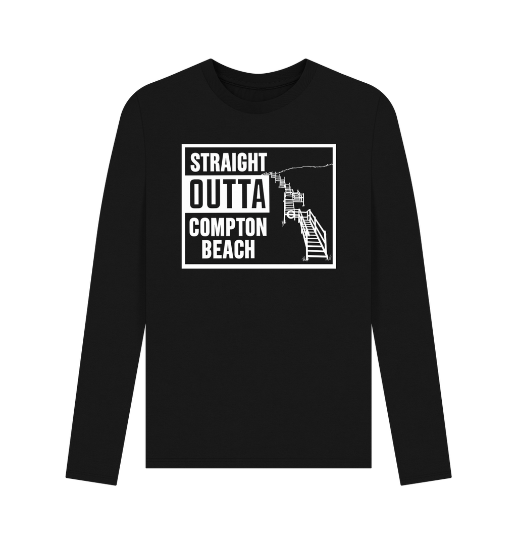 Black Printed Long Sleeve T Shirt