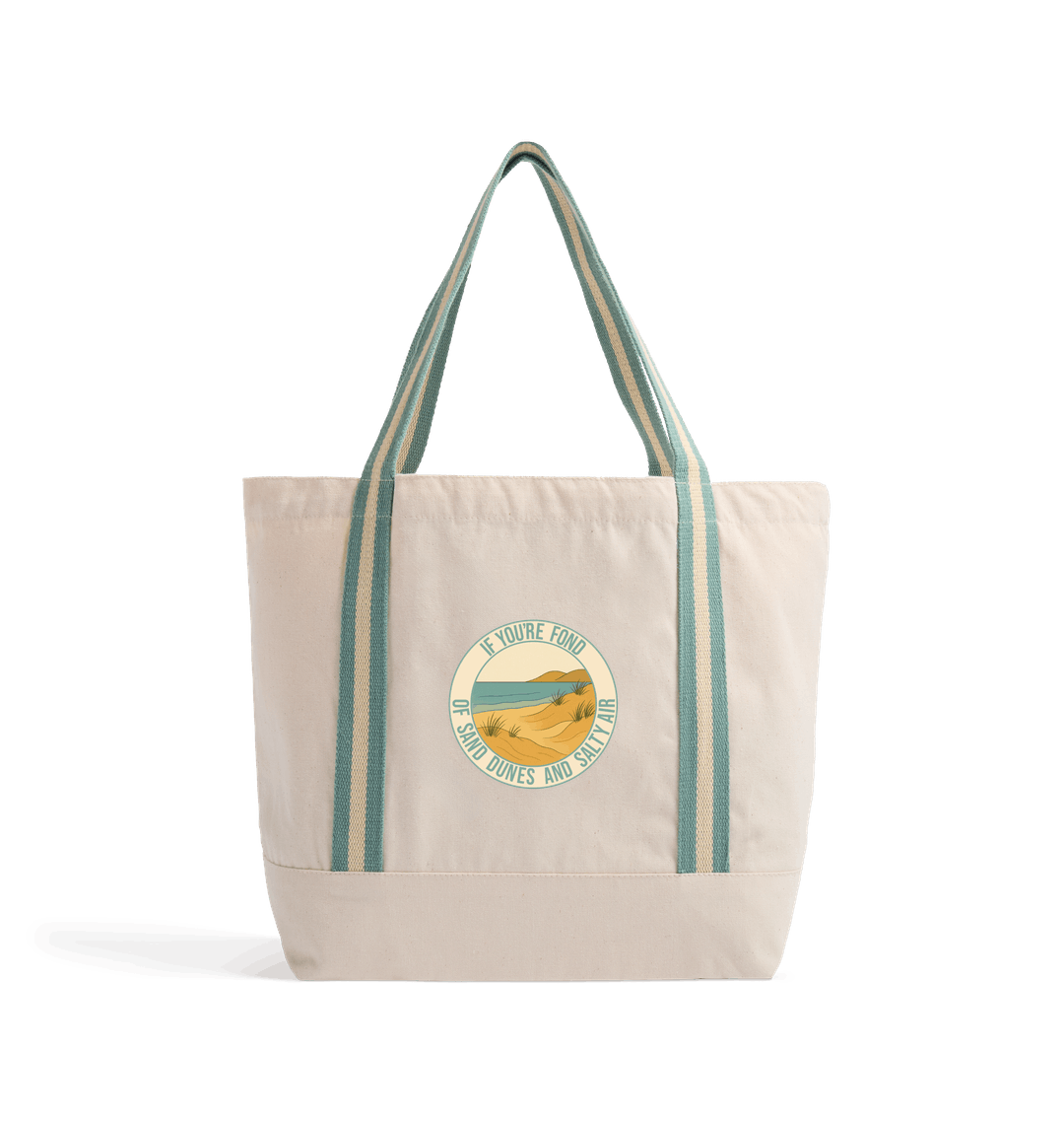 Natural/Sage Green Heat Transfer Bag