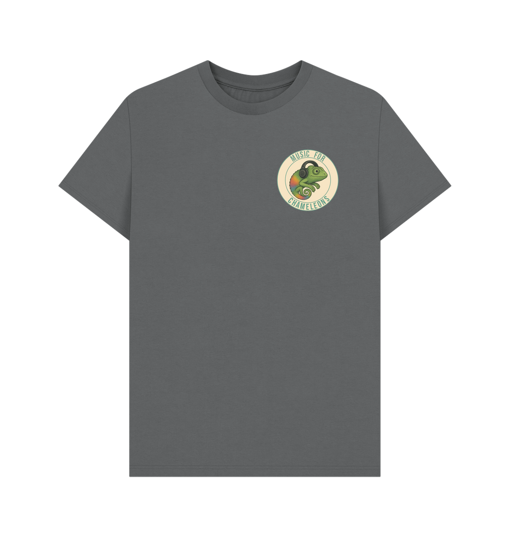 Slate Grey Printed T-shirt