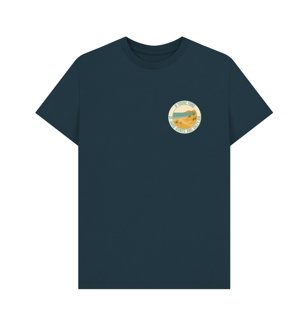 Denim Blue Printed T-shirt