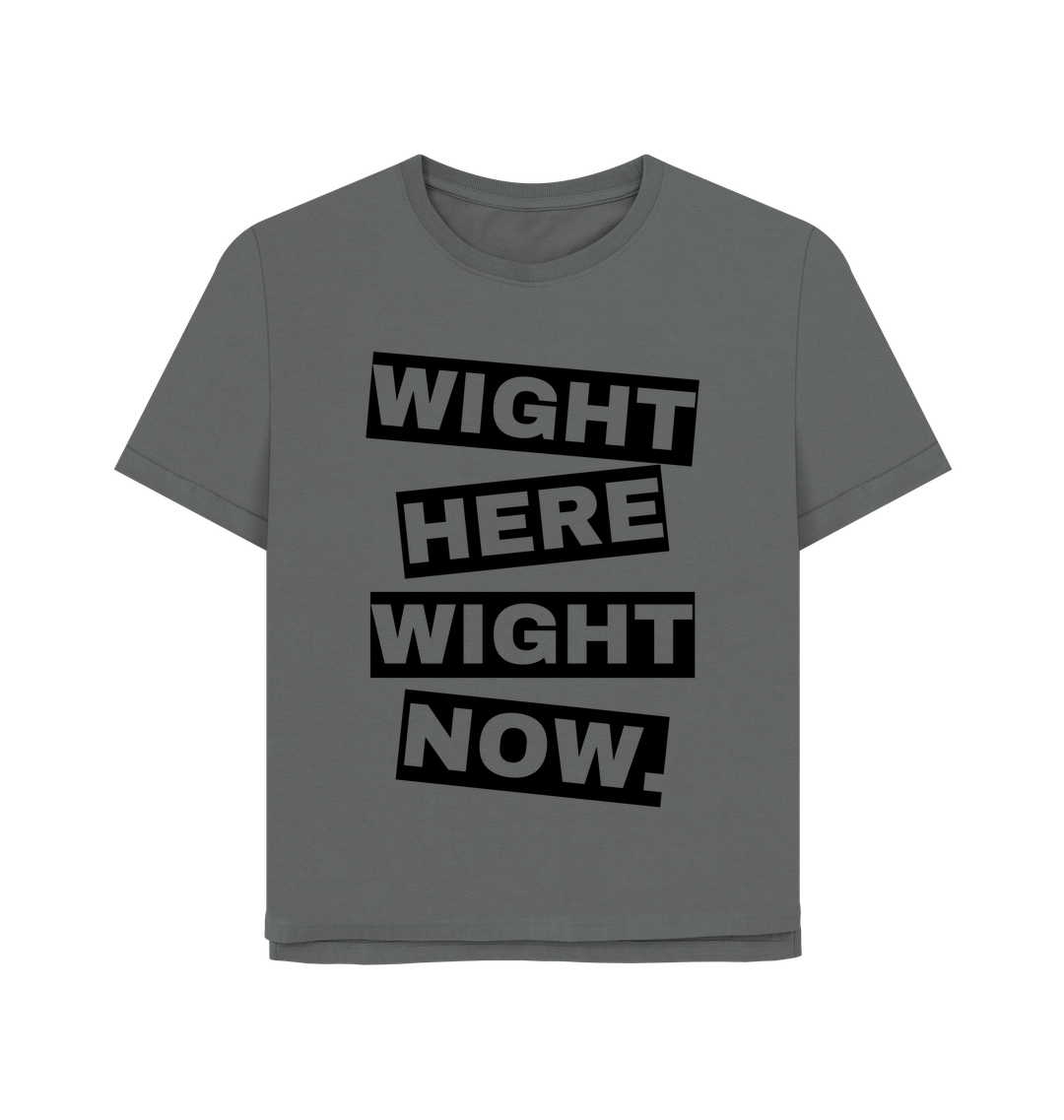 Slate Grey Printed T-shirt