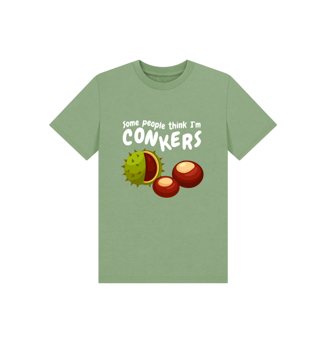 Sage Printed Kids T-Shirt Front