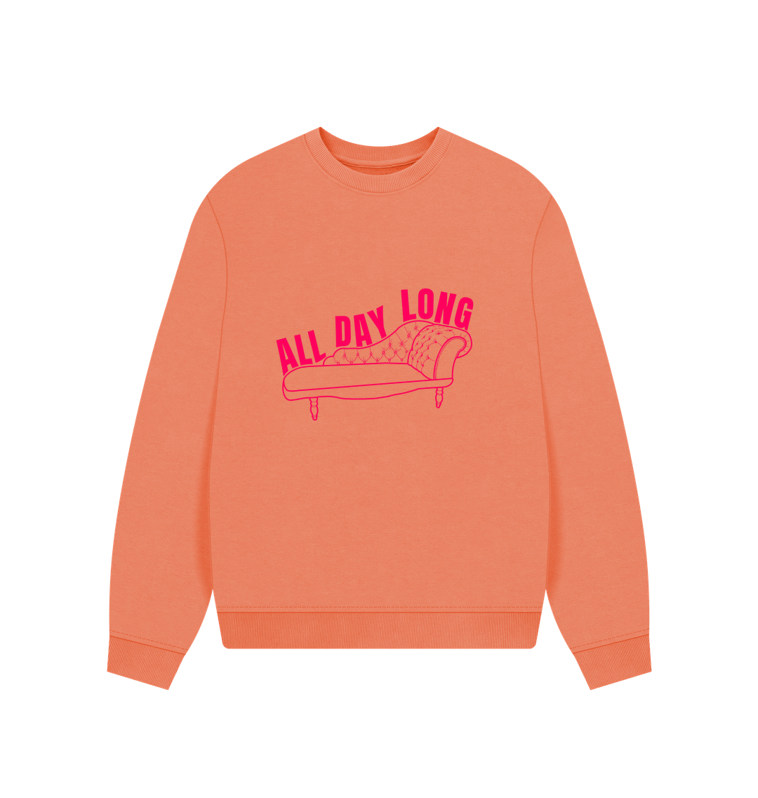 Apricot Printed Sweater