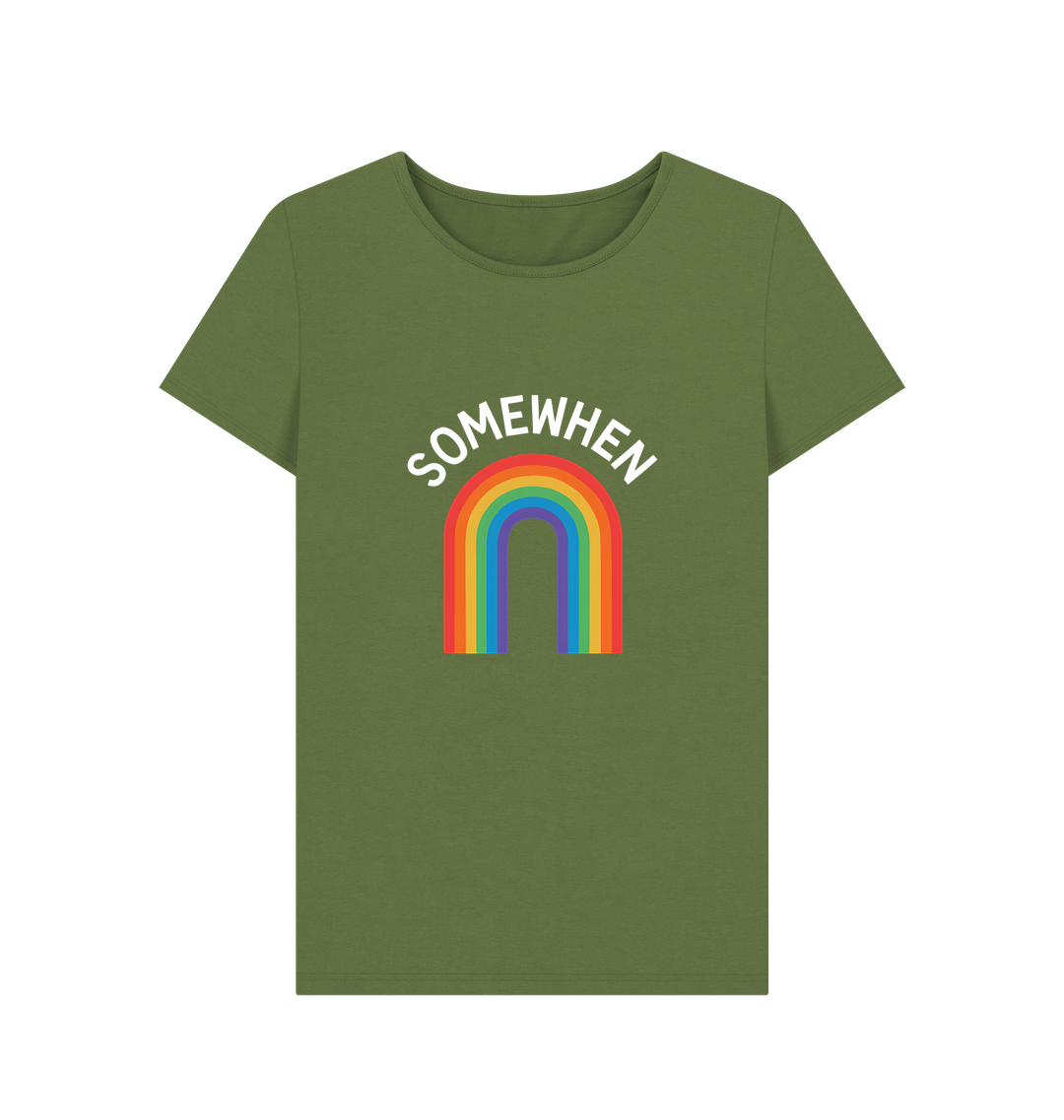 Khaki Printed T-shirt