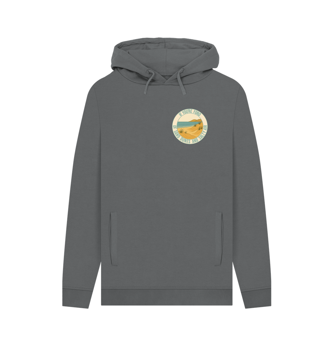 Slate Grey Printed Hoody