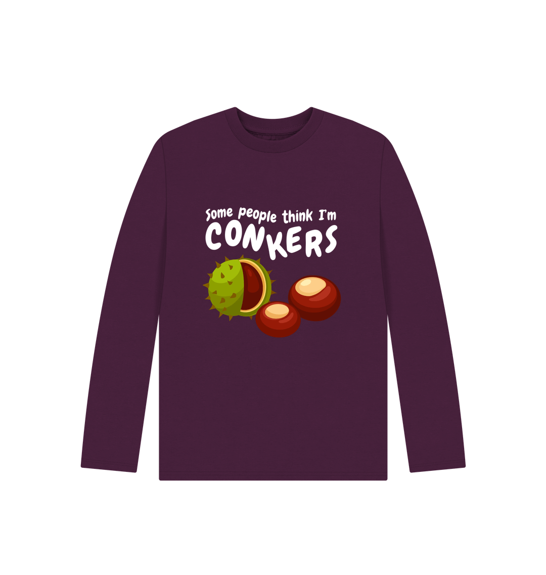 Purple Printed Kids T-Shirt Front
