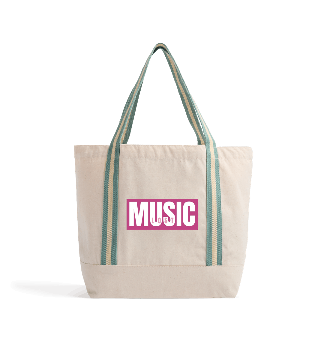 Natural/Sage Green Heat Transfer Bag