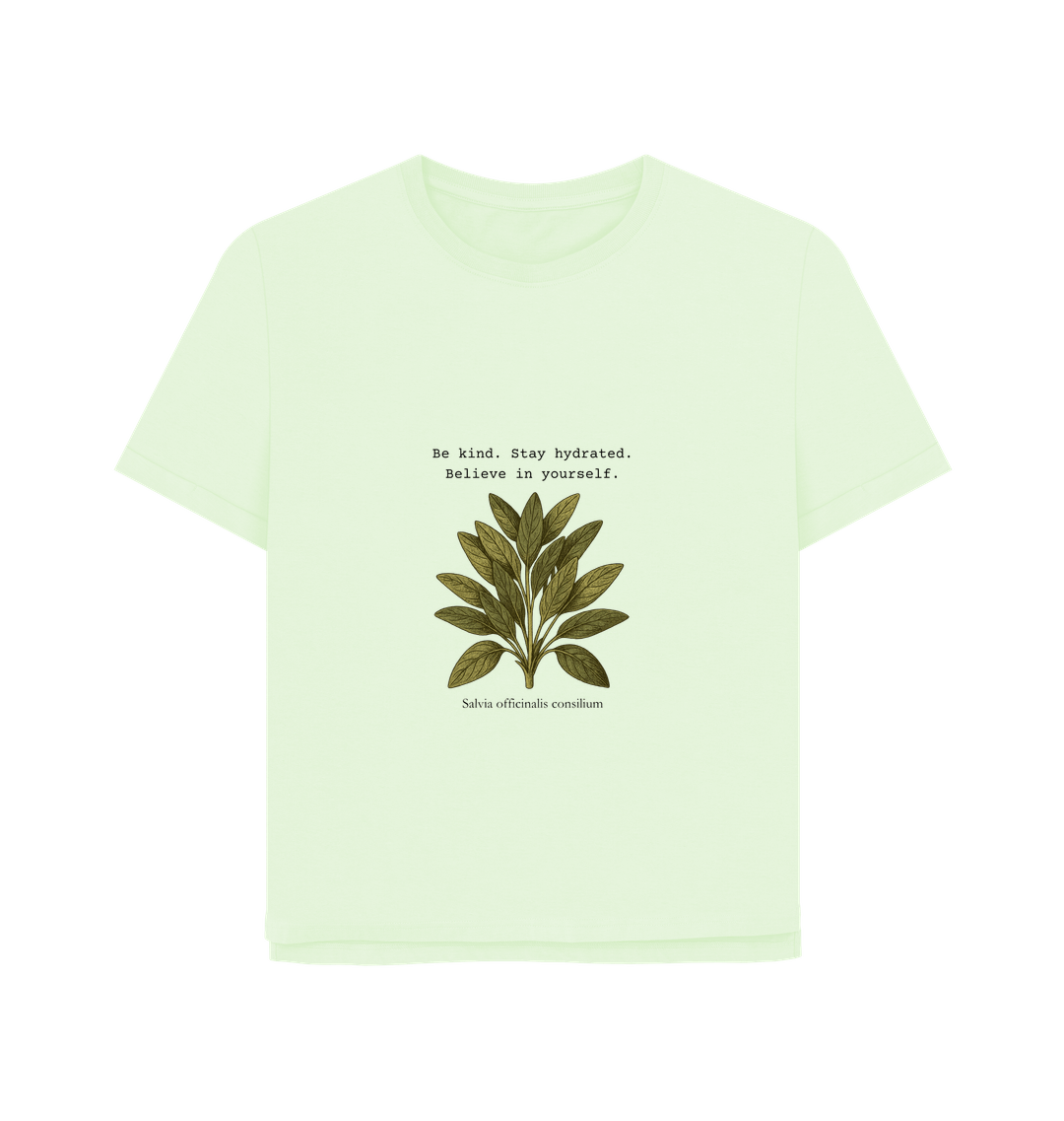 Pastel Green Printed T-shirt