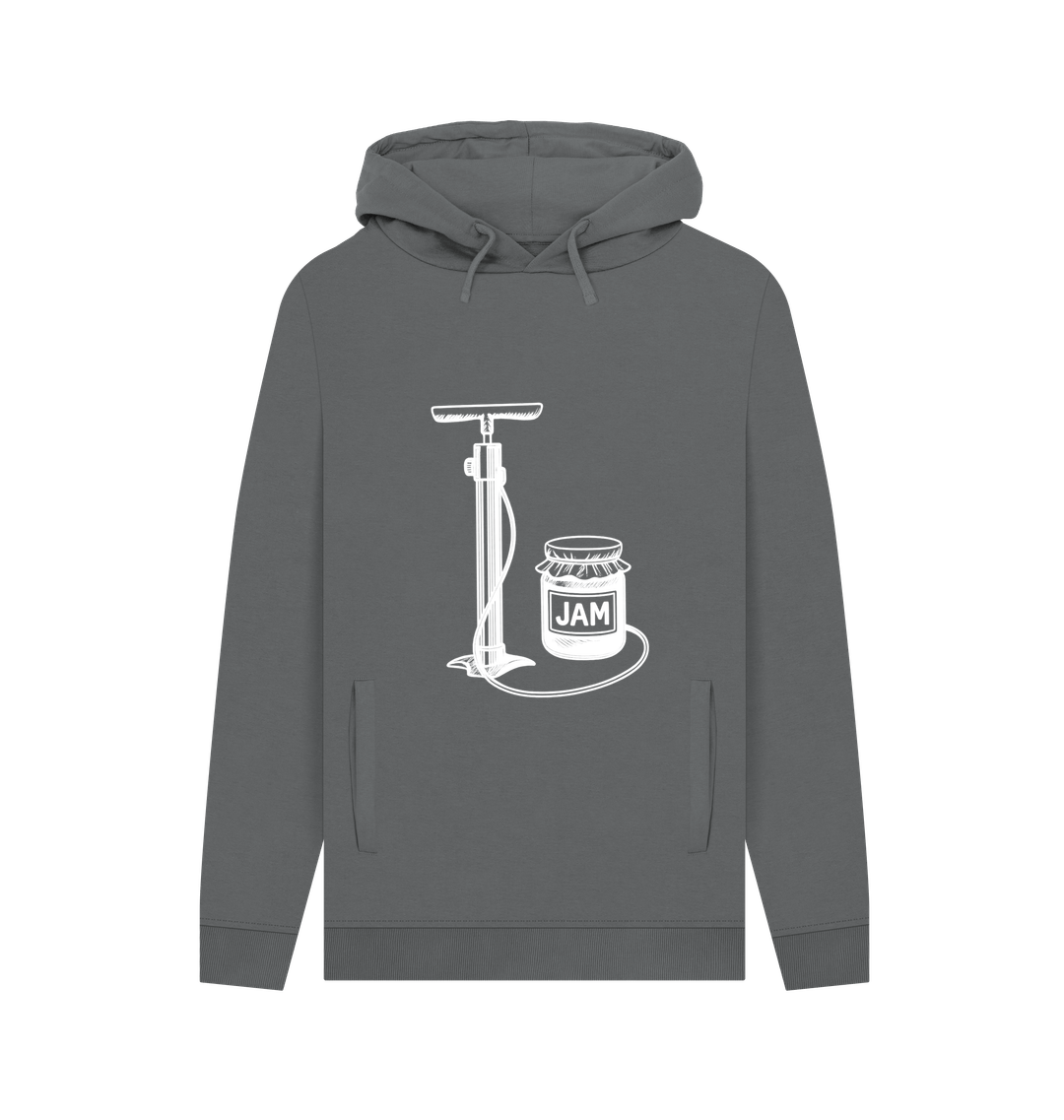 Slate Grey Printed Hoody